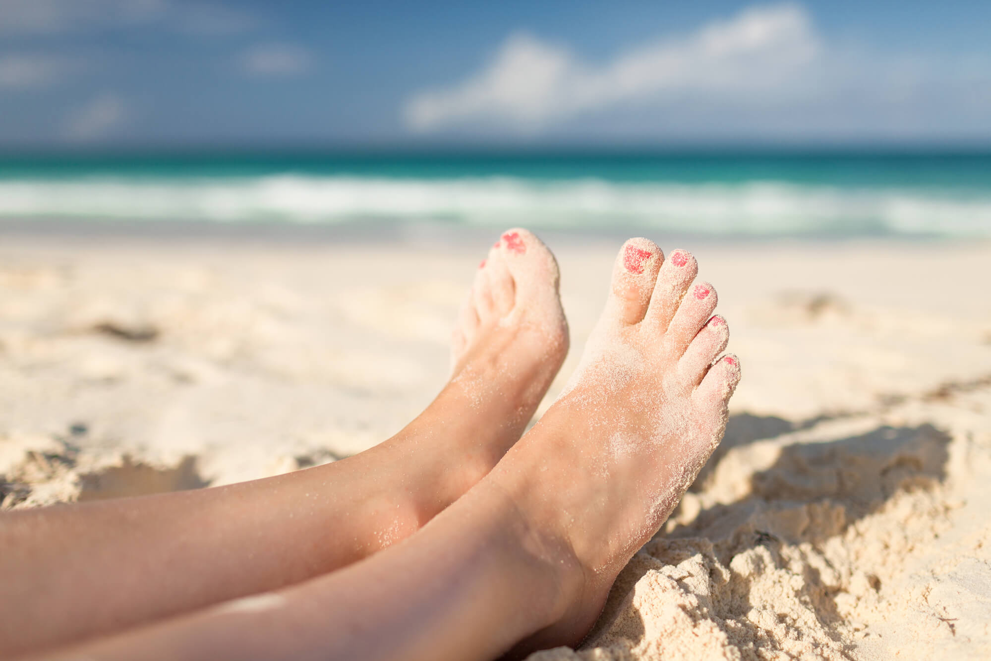 Feet at Beach