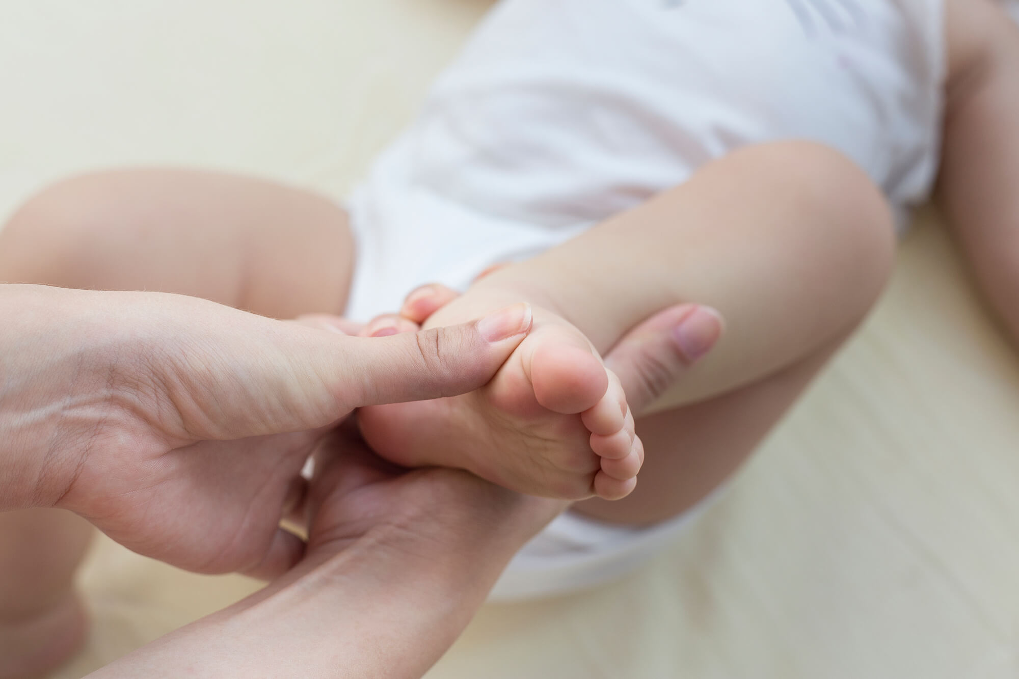 Baby Foot Close Up