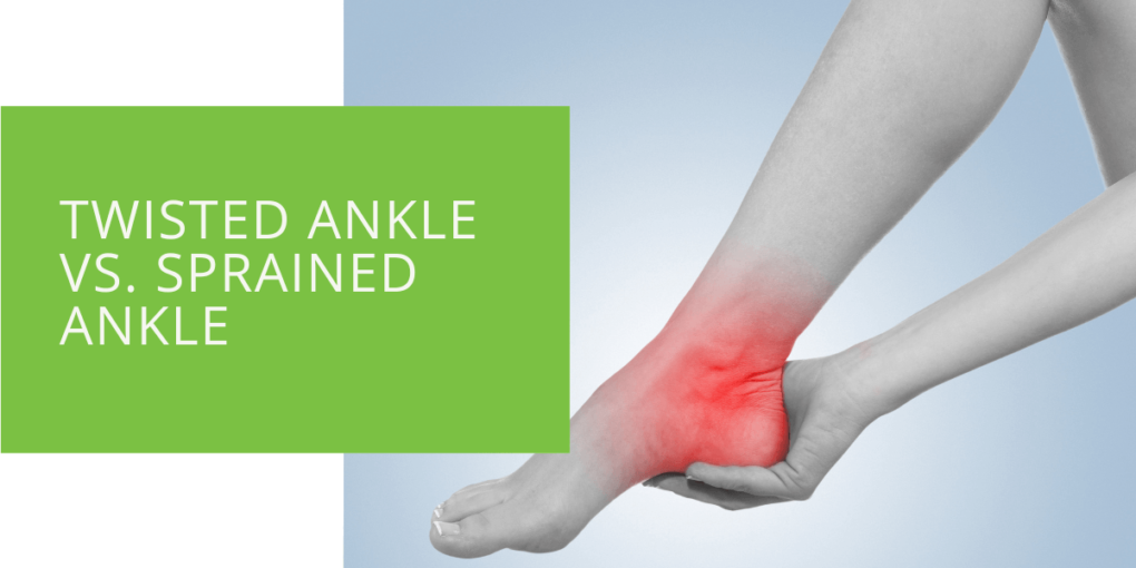 Twisted Ankle vs. Sprained Ankle
