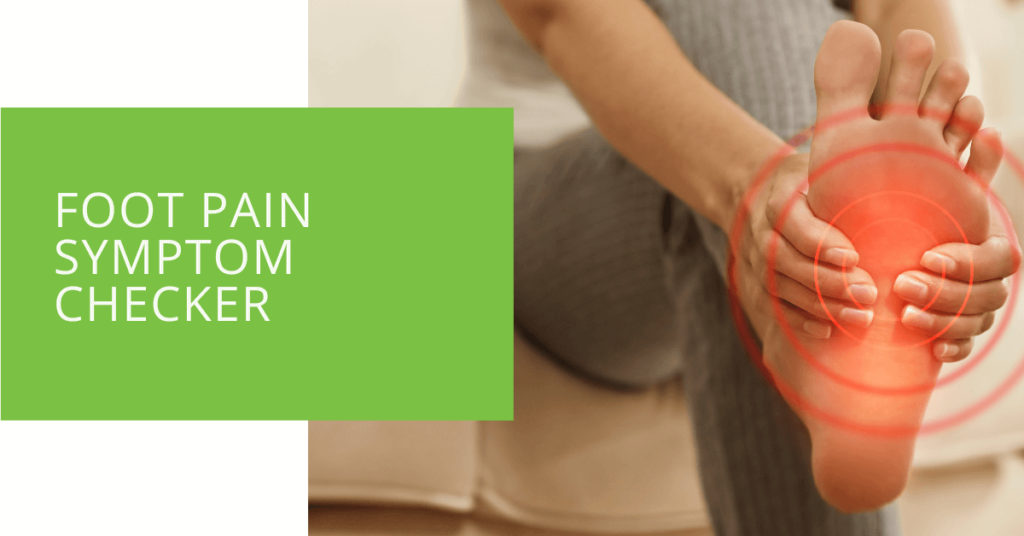 Foot Pain Symptom Checker