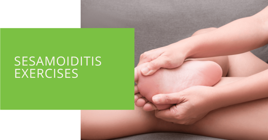 Sesamoiditis Exercises
