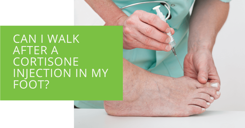 Can I Walk After a Cortisone Injection in My Foot